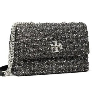 Tory Burch Metallic Tweed Shoulder Bag